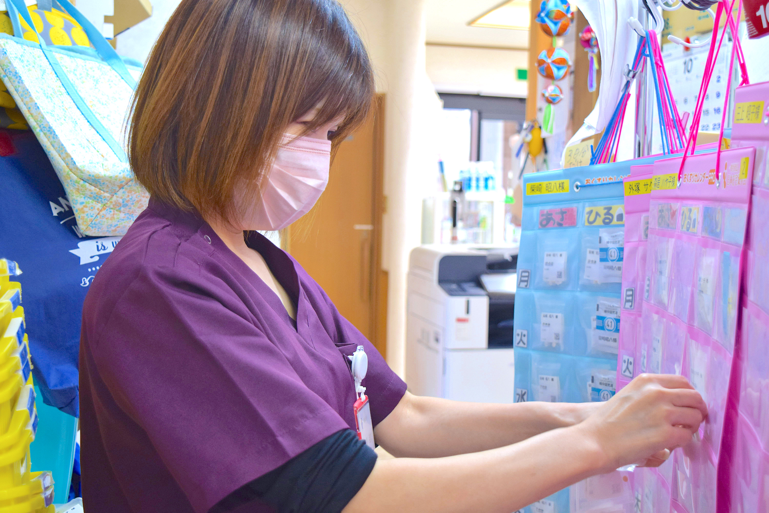 スタッフ仕事s真